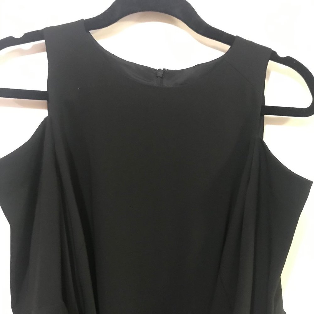 black mini dress
